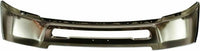 AUTOS PARTS PLUS Front Bumper Chrome Steel Without Fog Light Holes Direct Replacement Compatible With 2010-2018 Dodge Ram 2500 3500 CH1002391 68045699AB