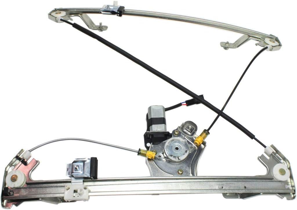 Rear Power Window Regulator with Moter Left Driver Side Direct Replacement Compatible with 2004-2008 Ford F-150/2006-2008 Lincoln Mark LT FO1550126 6L3Z1627001AA