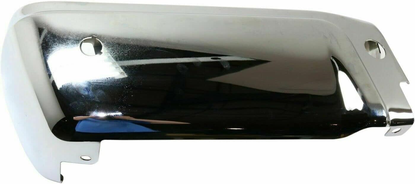 Set Of 2 Rear Step Bumper Face Bar Chrome Left Driver & Right Passenger Side Direct Replacement Compatible With 2008-2016 Ford F-Series FO1105121 FO1104121 9C3Z17906D-PFM