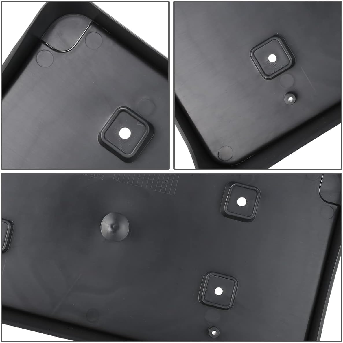 Front License Plate Bracket Textured Direct Replacement Compatible with 2015-2023 Dodge Charger CH1068133 68238771AC