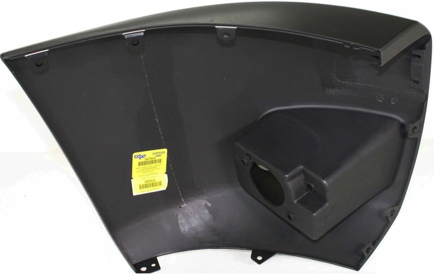 Front Bumper End Caps Left Driver & Right Passenger Side Direct Replacement Compatible With 2007-2013 Chevrolet Silverado 1500 GM1004147 GM1005147 15891681 15891682