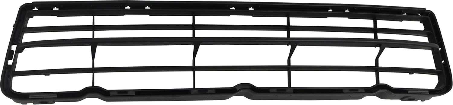 Front Bumper Cover Primed Plastic + Lower Grille Textured Direct Replacement Compatible With 2009-2011 Honda Fit