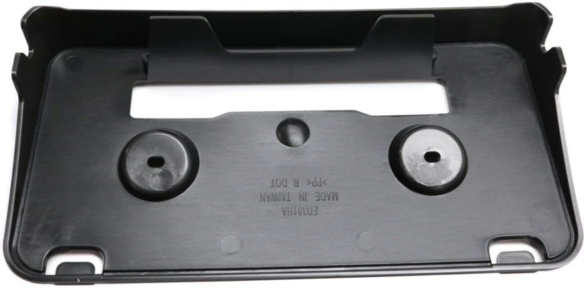 Front License Plate Bracket Textured Direct Replacement Compatible with 2013-2016 Ford Fusion FO1068145 DS7Z17A385AA