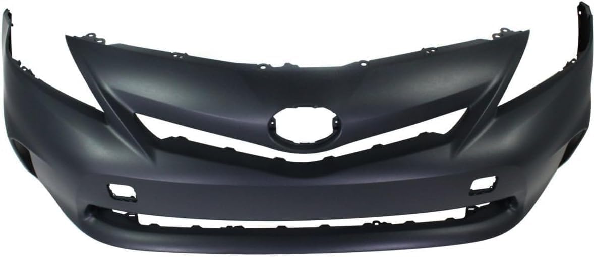AUTOS PARTS PLUS Front Bumper Cover Primed With Fog Light Holes Direct Replacement Compatible With 2012-2014 Toyota Prius TO1000388 5211947923
