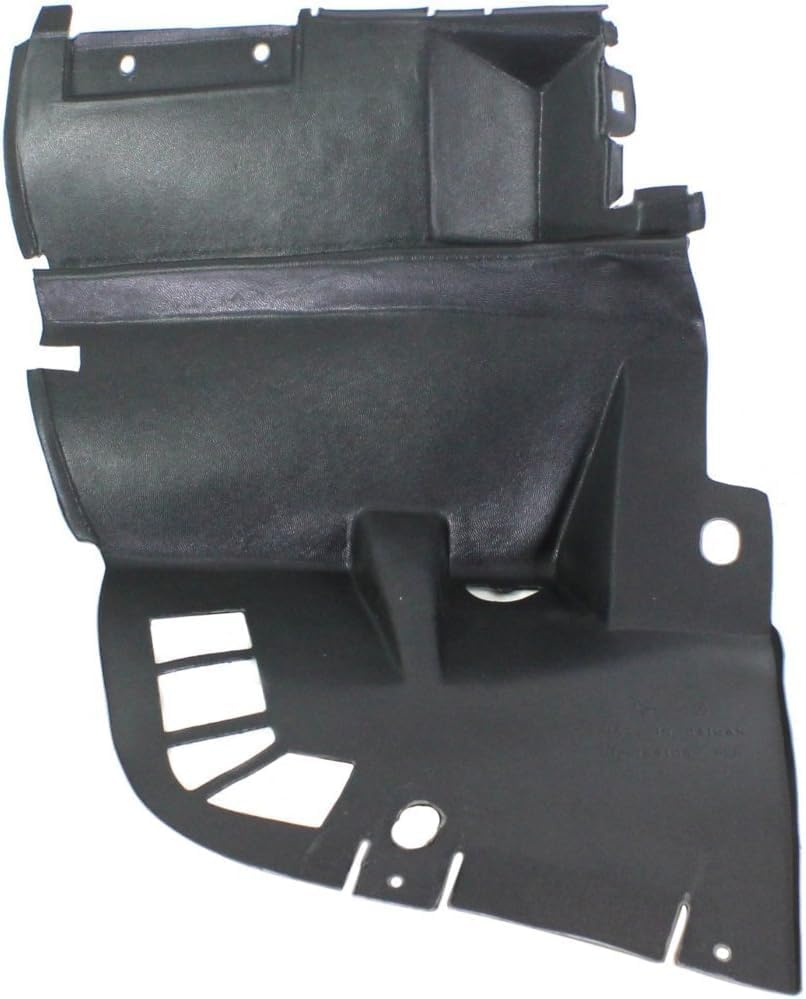 Front Section Fender Liner Right Passenger Side Direct Replacement Compatible With 1996-2002 Mercedes Benz SL-Class MB1251114 1298841235