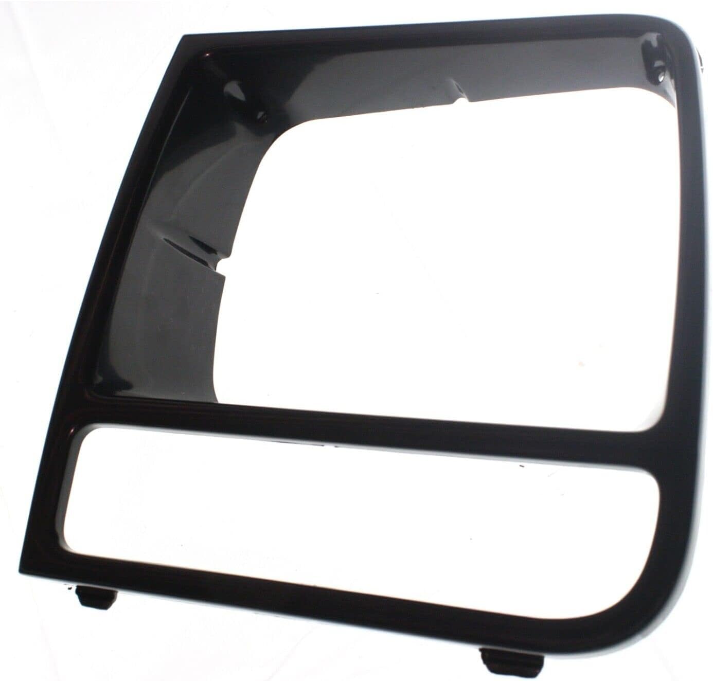 Set Of 2 Front Head Lamp Door Primed Left Driver & Right Passenger Side Direct Replacement Compatible With 1998-2001 Jeep Cherokee CH2512156 CH2513156 5EM73SW1 5EM72SW1