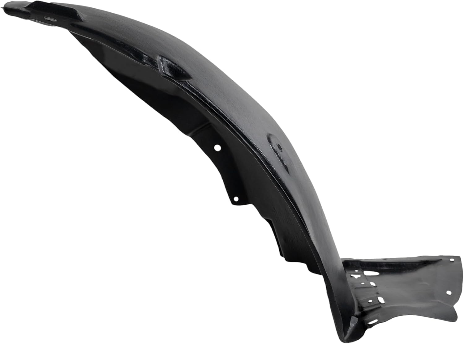 Front Fender Liner Right Passenger Side Direct Replacement Compatible With 2008-2013 Infiniti G37 / 2014-2015 Q60 IN1249112 63844JL03A