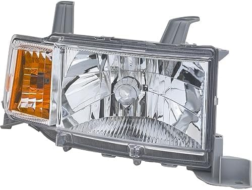 Set Of 2 Front Headlight Lens And Housing Right Passenger & Left Driver Side Direct Replacement Compatible With 2004-2006 Scion XB SC2518101 SC2519101 8117052440 8113052440