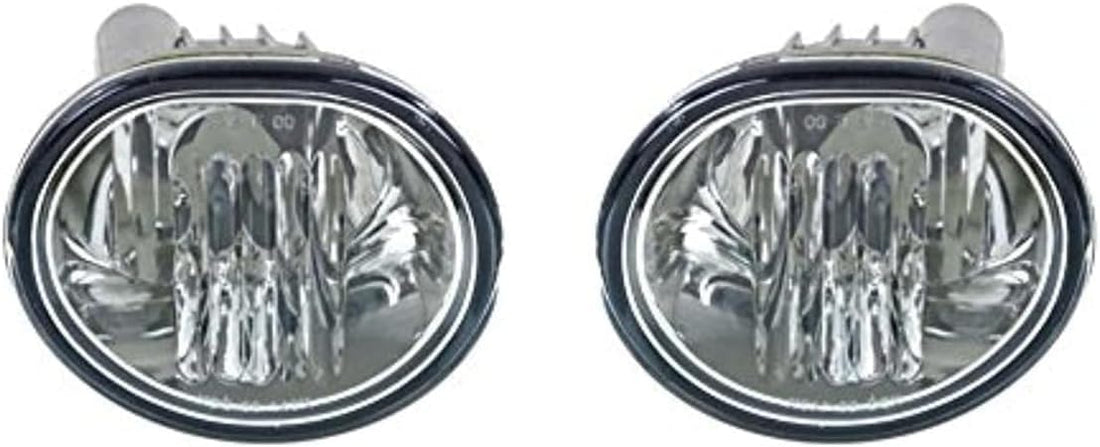 Set Of 2 Front Fog Light Assembly Left Driver & Right Passenger Side Direct Replacement Compatible With 2003-2008 Toyota Matrix/Pontiac Vibe / 2005-2010 Scion tC TO2593116