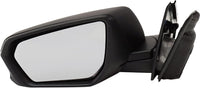Front Power Mirror Manual Folding Heated Primed Left Driver Side Direct Replacement Compatible With 2018-2023 Chevrolet Equinox/GMC Terrain GM1320560 84225382 23406417