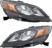 Set Of 2 Front Head Light Assembly Plastic Left Driver & Right Passenger Side Direct Replacement Compatible With 2014-2015 Honda Civic HO2503163 HO2502163 33100TS8A51 33150TS8A51 Visit the AUTOS PARTS PLUS Store