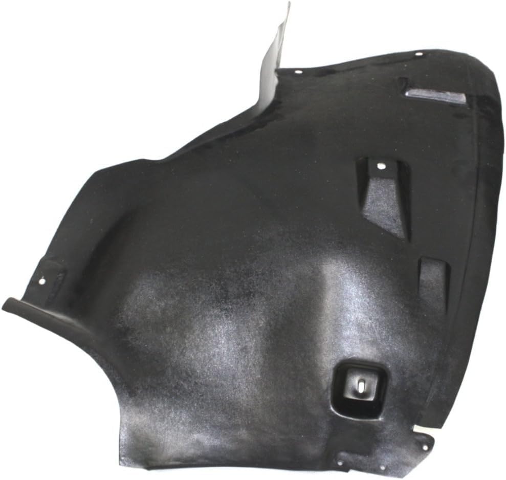Front Fender Liner Rear Section Left Driver Side Direct Replacement Compatible With 2006-2011 Mercedes Benz ML-Class MB1248126 1648840922