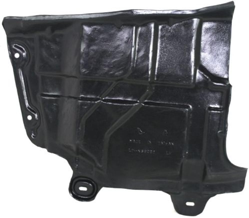 Front Engine Splash Shield Under Cover Left Driver Side Direct Replacement Compatible with 2002-2006 Nissan Altima / 2004-2008 Maxima NI1228118 648393Z800