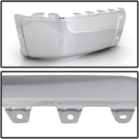 Set Of 2 Rear Bumper End Cap Chrome Left Driver & Right Passenger Side Direct Replacement Compatible With 2007-2013 Chevrolet Silverado/GMC Sierra 1500/2007-2014 2500HD 3500HD