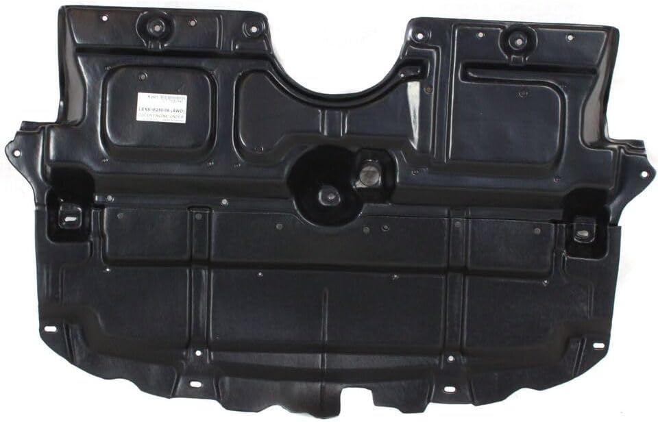 Front Engine Splash Shield Under Cover Direct Replacement Compatible with 2006-2008 Lexus IS250 LX1228111 5144153070