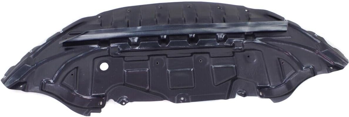 Front Engine Splash Shield Under Cover Stone Deflector Direct Replacement Compatible with 2013-2014 Ford Mustang FO1228130 DR3Z17626B