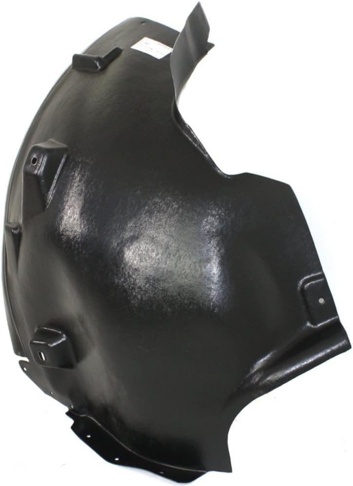 Front Fender Liner Rear Section Left Driver Side Direct Replacement Compatible With 2006-2011 Mercedes Benz ML-Class MB1248126 1648840922