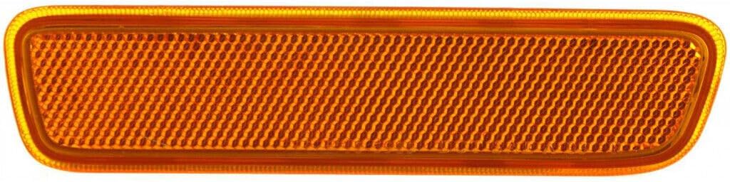 Front Bumper Reflector Right Passenger Side Direct Replacement Compatible With 2004-2008 Chrysler Pacifica CH2557101 4857672AA