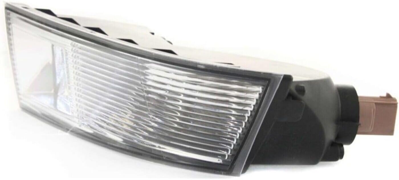 Front Fog Light Assembly Left Driver Side Direct Replacement Compatible With 2007-2014 Cadillac Escalade-ESV / 2007-2014 Escalade / 2007-2013 Escalade-EXT GM2592163 10383562