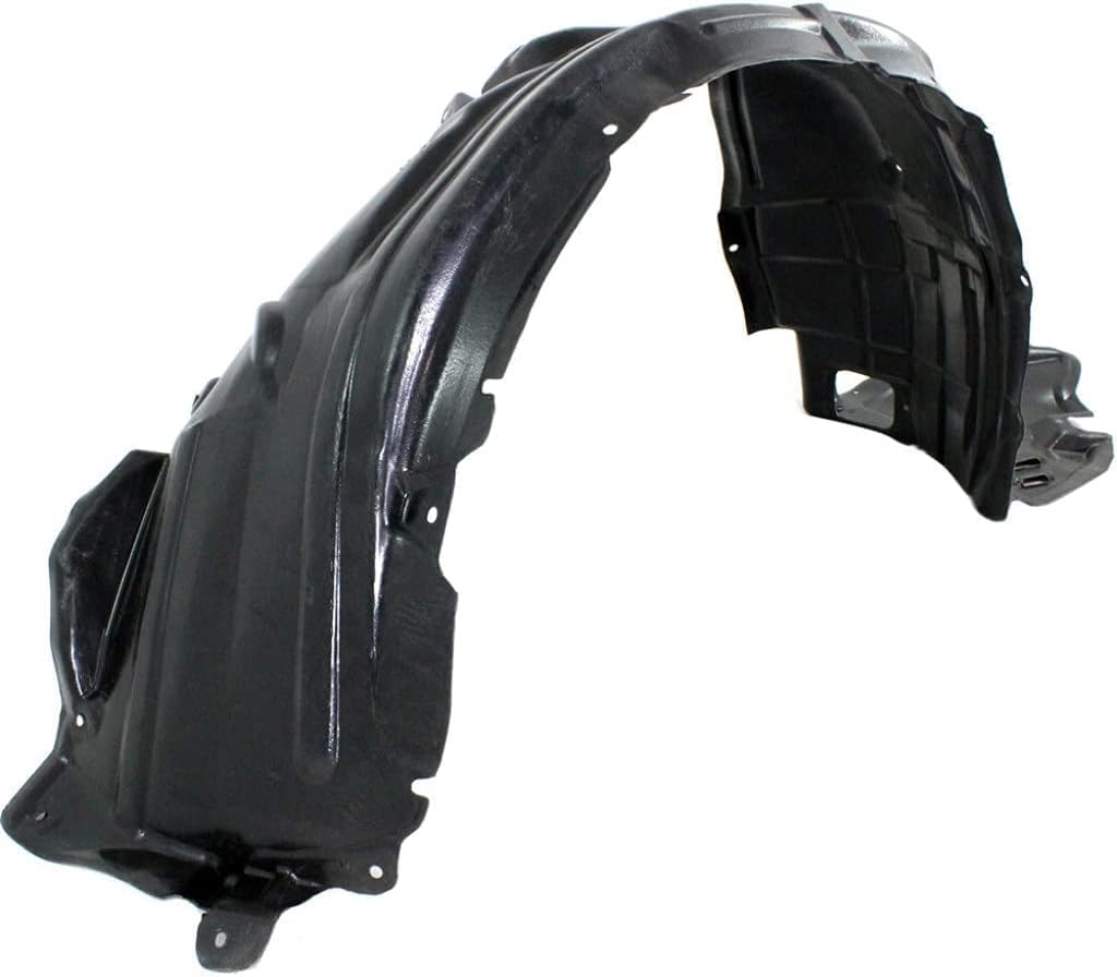 Front Fender Liner Right Passenger Side Direct Replacement Compatible With 2006 Lexus GS300 / 2006-2007 GS430 / 2007 GS350 / GS450h LX1251113 5380530090