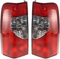 Set Of 2 Tail Light Assembly Plastic Left Driver & Right Passenger Side Direct Replacement Compatible With 2000-2001 Nissan Xterra NI2801144 NI2800144 265507Z025 265557Z025