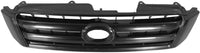 Front Grille Assembly Primed Shell And Insert Plastic Direct Replacement Compatible With 2004-2007 Toyota Highlander TO1200275 5310148100C0