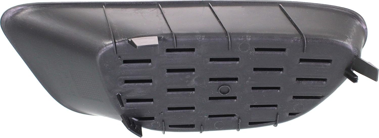 Front Fog Light Cover Primed Left Driver Side Direct Replacement Compatible With 2011-2020 Dodge Grand Caravan CH1038129 68100709AA