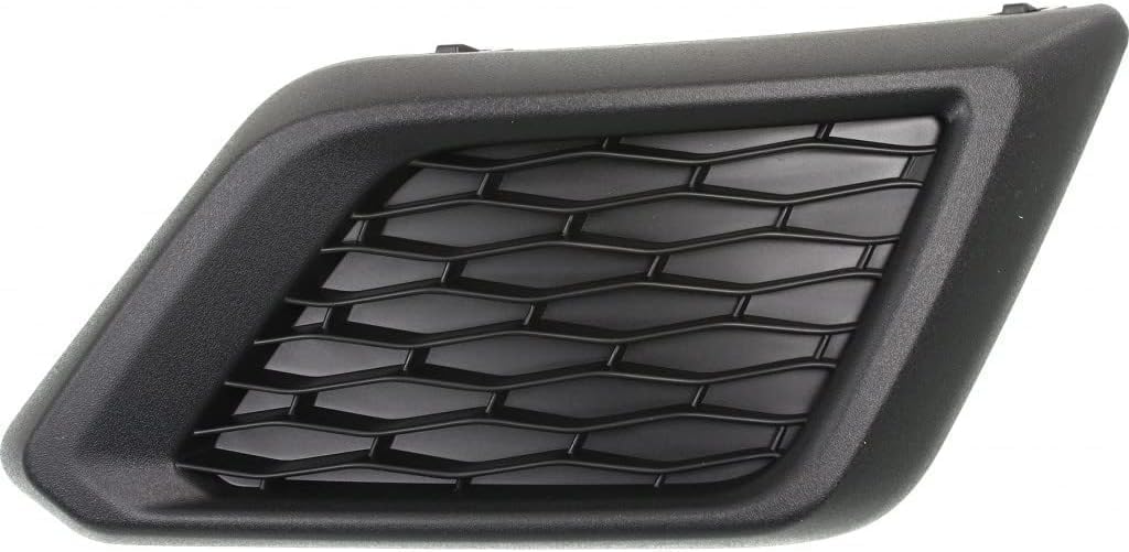 Front Fog Light Cover Textured Right Passenger Side Direct Replacement Compatible With 2014-2016 Nissan Rogue NI1039131 622564BA0A