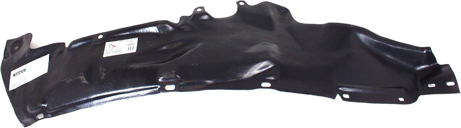 Front Fender Liner Rear Section Left Driver Side Direct Replacement Compatible With 1995-1998 Nissan 240SX NI1250119 6384365F00