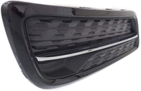Front Fog Light Cover Painted Black And Chrome Direct Replacement Compatible With 2014-2016 Acura MDX AC1038105 71107TZ5A01
