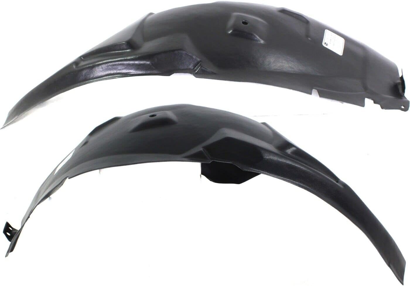 Set Of 2 Front Fender Liner Plastic Left Driver & Right Passenger Side Direct Replacement Compatible With 2010-2014 Ford Mustang FO1249141 FO1248141 ‎AR3Z16102A AR3Z16103A