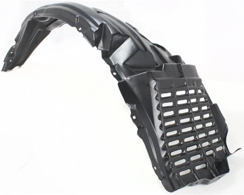 Front Fender Liner Right Passenger Side Direct Replacement Compatible With 2008-2015 Mitsubishi Lancer Evolution MI1249123 5370A386