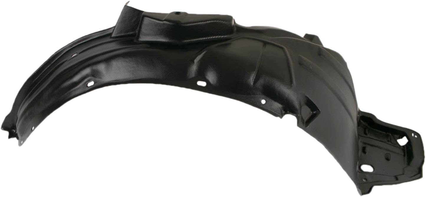 Front Fender Liner Left Driver Side Direct Replacement Compatible With 2007-2008 Honda Fit HO1250112 74151SLNA00