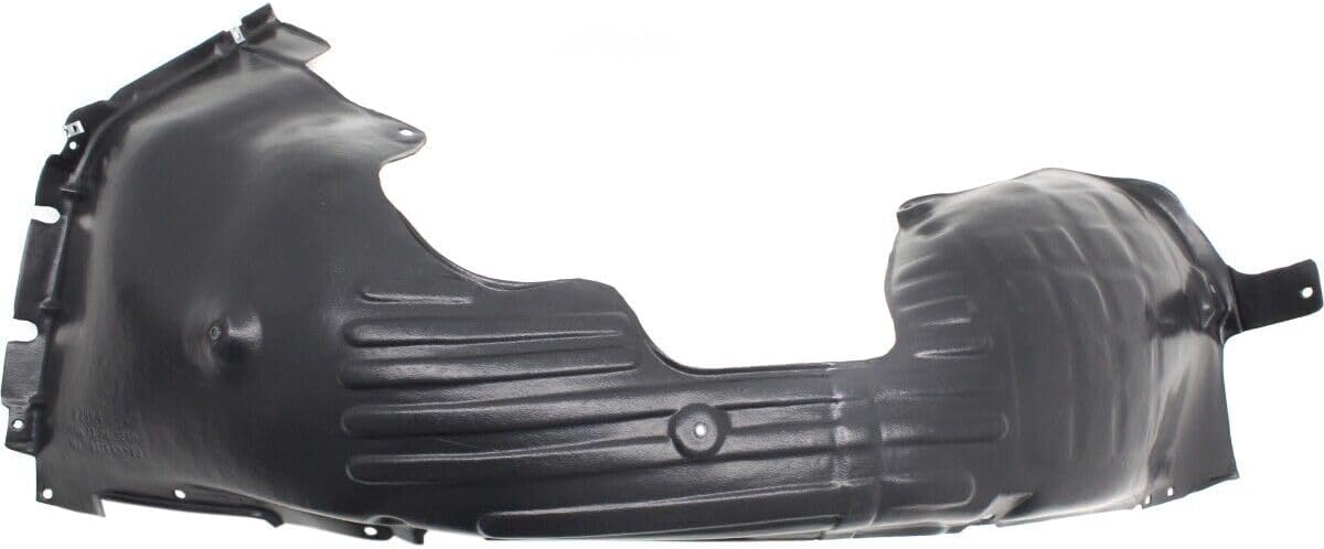 Set Of 2 Front Fender Liner Left Driver & Right Passenger Side Direct Replacement Compatible With 2016-2018 Kia Optima KI1249145 KI1248145 86812D5000 86811D5000