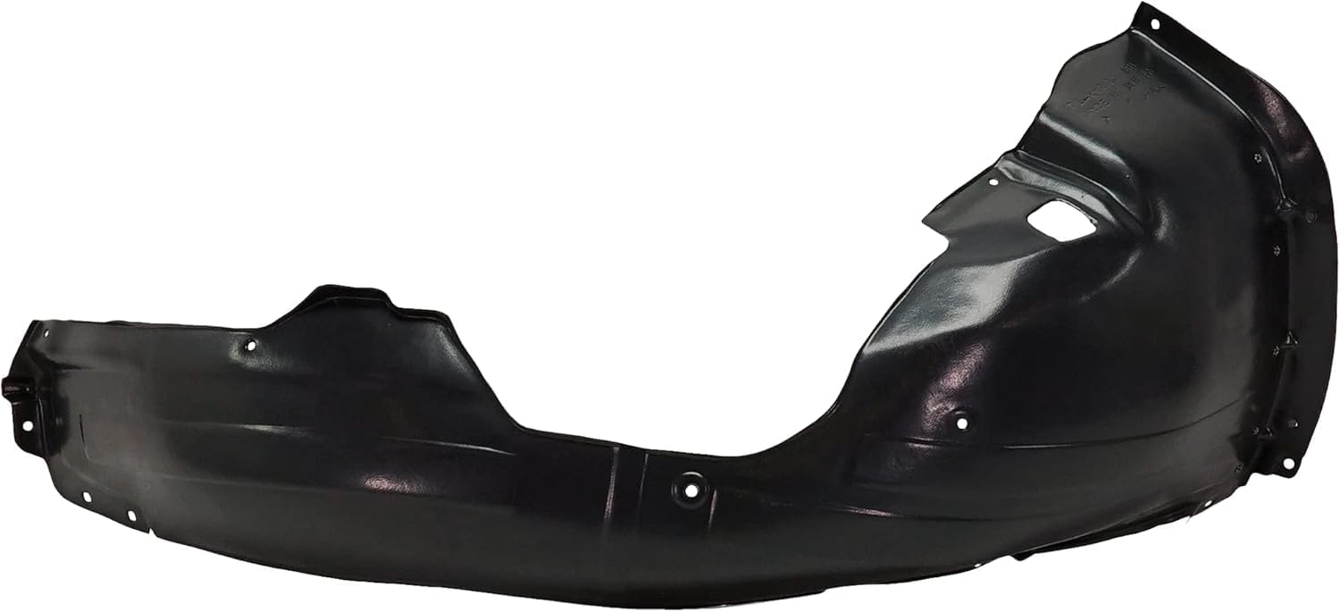 Front Fender Liner Right Passenger Side Direct Replacement Compatible with 2018-2023 Kia Rio KI1249157 86812H9000