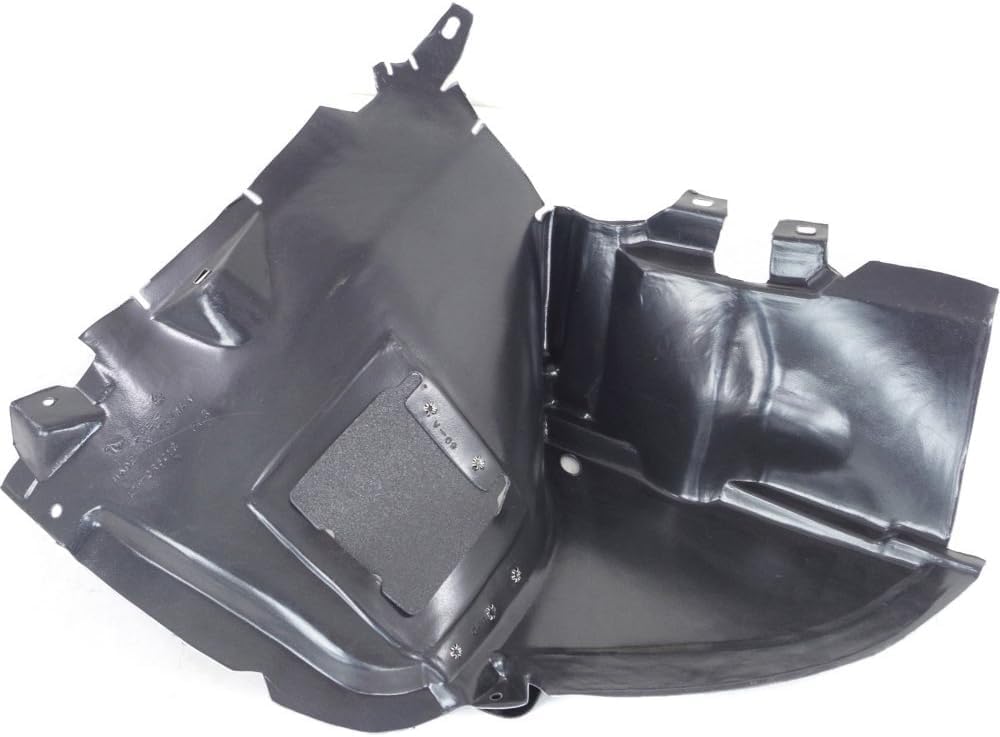Front Fender Liner Right Passenger Side Direct Replacement Compatible With 2004-2008 Chrysler Crossfire CH1251126 5098682AA