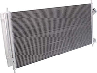 Front A/C Condenser Aluminum Core Direct Replacement Compatible With 2009-2014 Honda Fit HO3030153 80110TK6A01