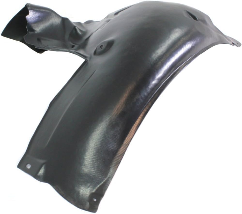 Front Section Fender Liner Right Passenger Side Direct Replacement Compatible With 2004-2010 Audi A8 Quattro AU1249116 4E0821172P
