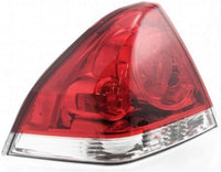 Tail Light Assembly Left Driver Side Direct Replacement Compatible With 2006-2013 Chevrolet Impala / 2014-2016 Limited GM2800193 25971597