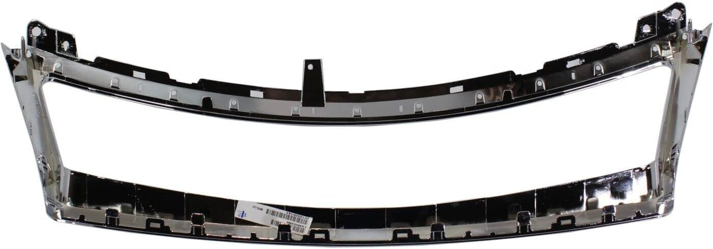 Front Center Main Grille Trim Molding Chrome Direct Replacement Compatible With 2010-2012 Lexus ES350 LX1210103 5311133350