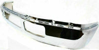 Front Bumper Chrome Steel Direct Replacement Compatible With 2005-2007 Ford F-Series Super Duty FO1002392 5C3Z17757BA