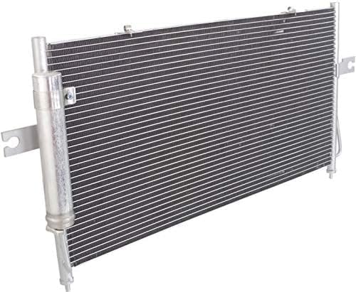 Front A/C Condenser Aluminum Core Direct Replacement Compatible With 2003-2004 Nissan Frontier/Xterra NI3030151 NI3030158 921101Z600 921101Z610