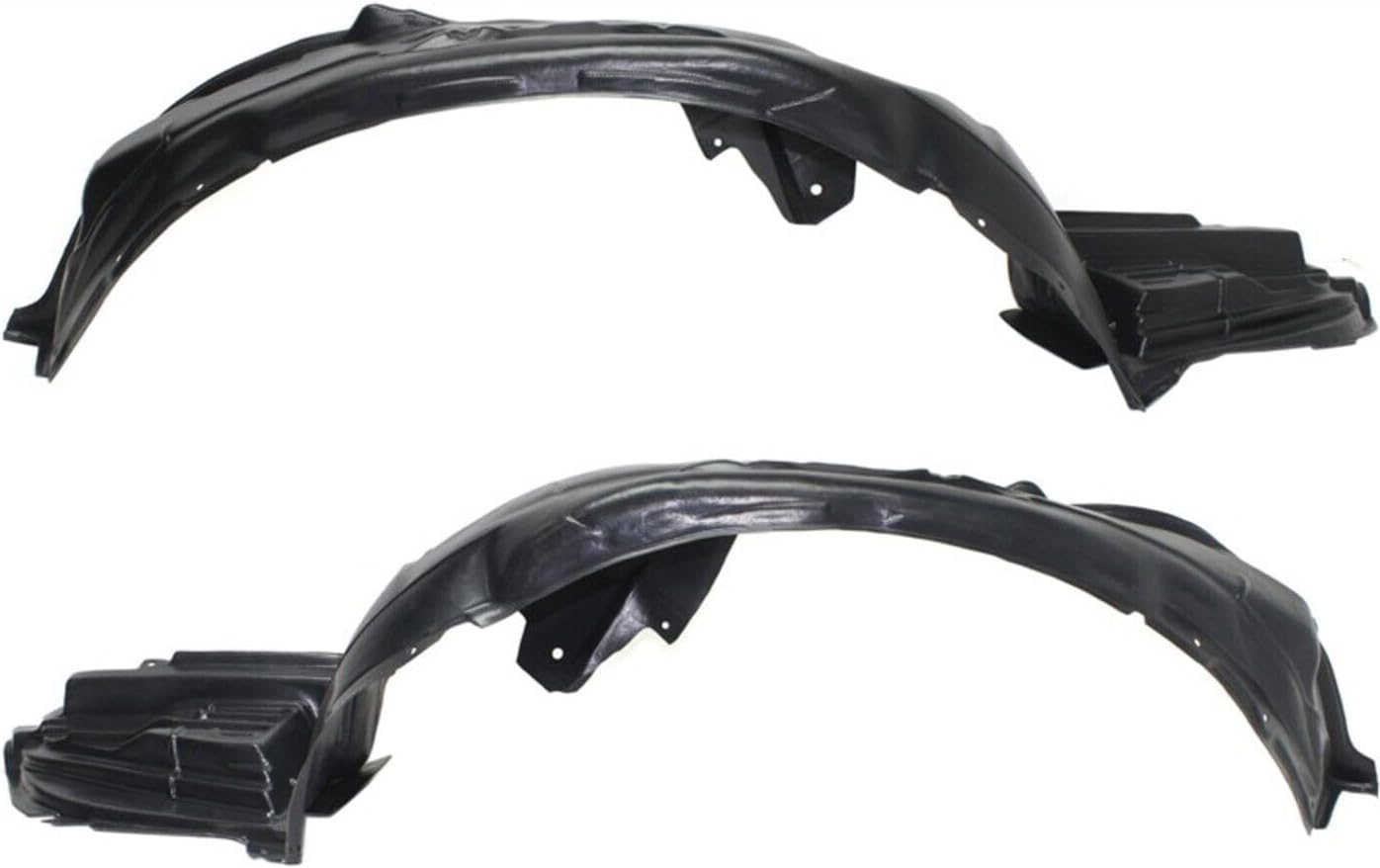Set of 2 Front Fender Liner Left Driver & Right Passenger Side Direct Replacement Compatible with 2011-2014 Subaru Impreza SU1249123 SU1248123 59110FG040 59110FG050