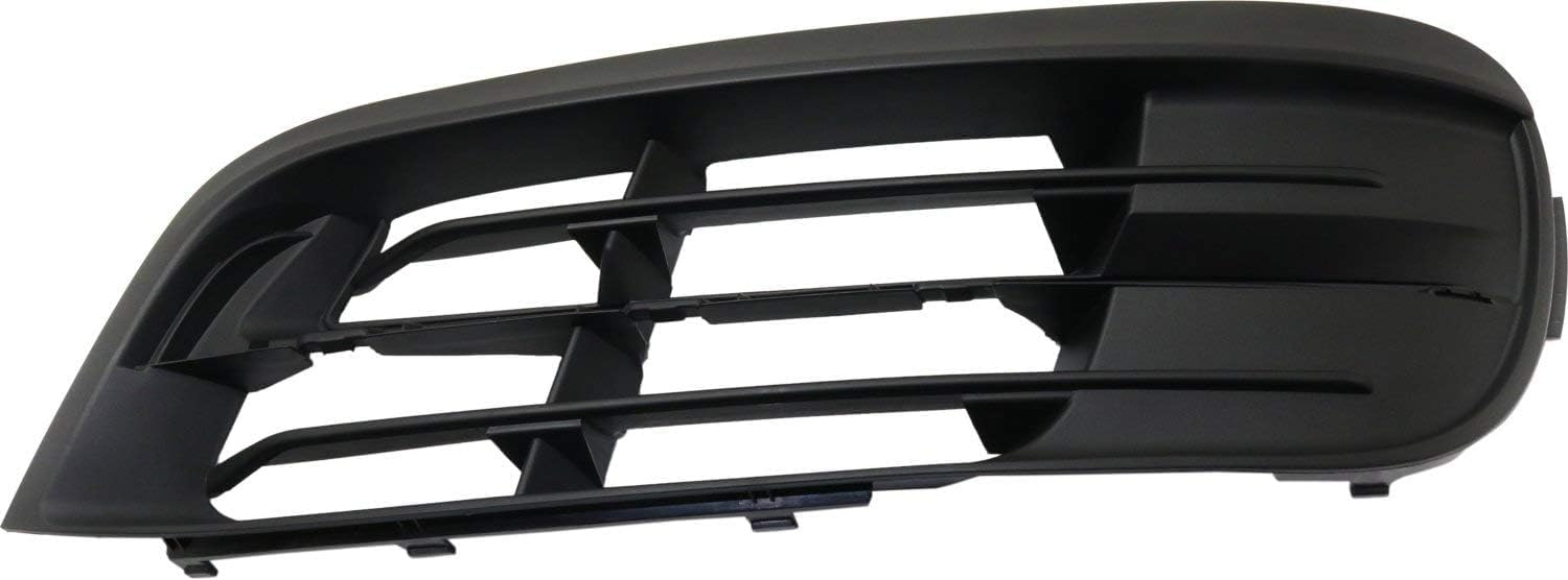 Set Of 2 Front Fog Light Cover Textured Right Passenger And Left Driver Side Direct Replacement Compatible With 2014-2016 BMW 5-Series BM1038165 BM1039165 51117331728 51117331727