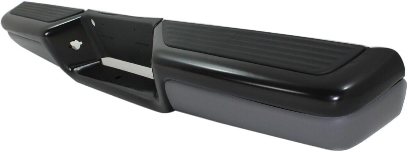 Step Bumper Face Bar With Pad & Mounting Bracket Direct Replacement Compatible With 1997-2004 Dodge Dakota CH1103104