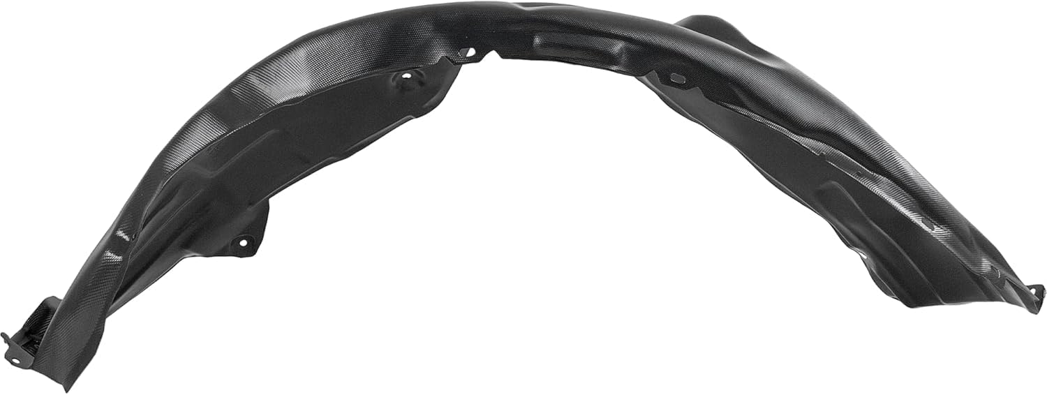 Front Fender Liner Vacuum Form Left Driver Side Direct Replacement Compatible With 2012-2014 Toyota Camry TO1248160 5387606120