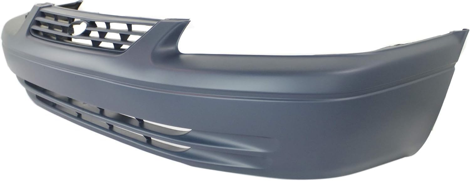 Front Bumper Cover Primed Direct Replacement Compatible With 1997-1999 Toyota Camry TO1000187 52119AA901