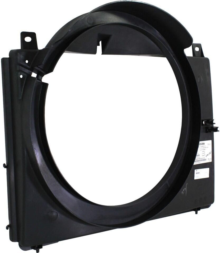 Radiator Fan Shroud Single Design Direct Replacement Compatible With 2002-2009 Chevrolet Trailblazer GM3110151 15170459‎