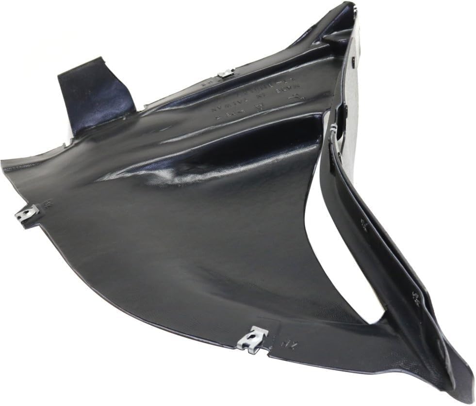 Front Fender Liner Lower Section Left Driver Side Direct Replacement Compatible With 2010-2015 BMW 7-Series BM1250132 51757898891