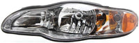 Set Of 2 Front Headlight Composite Assembly Halogen Right Passenger & Left Driver Side Direct Replacement Compatible With 2000-2005 Chevrolet Monte Carlo GM2503212 GM2502212 10349959
